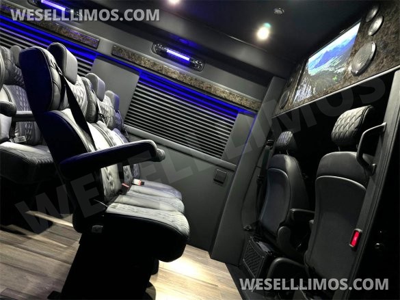 2024 Auto Elite 15 Passenger Coach Large Legroom Mercedes-Benz Sprinter