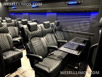 2024 Auto Elite 15 Passenger Coach Large Legroom Mercedes-Benz Sprinter