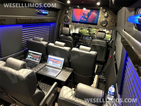 2024 Auto Elite 15 Passenger Coach Large Legroom Mercedes-Benz Sprinter