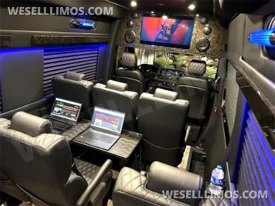 2024 Auto Elite 15 Passenger Coach Large Legroom Mercedes-Benz Sprinter