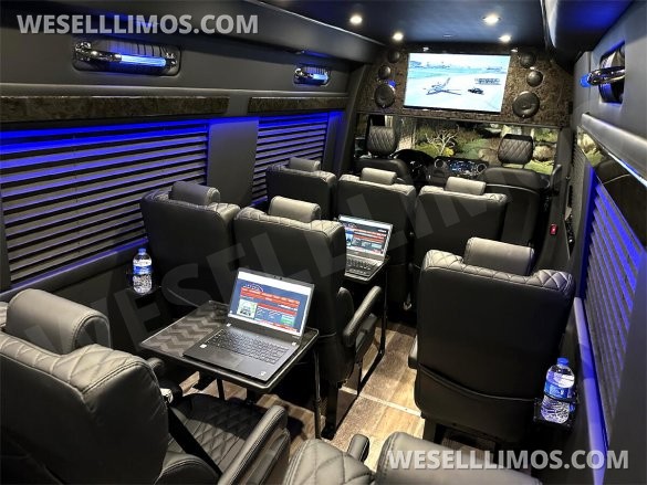 2024 Auto Elite 15 Passenger Coach Large Legroom Mercedes-Benz Sprinter
