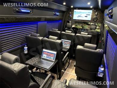 2024 Auto Elite 15 Passenger Coach Large Legroom Mercedes-Benz Sprinter
