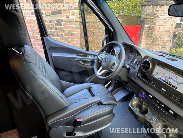 2024 Auto Elite 15 Passenger Coach Large Legroom Mercedes-Benz Sprinter