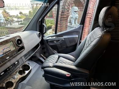 2024 Auto Elite 15 Passenger Coach Large Legroom Mercedes-Benz Sprinter