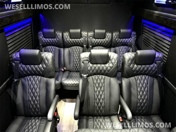 2024 Auto Elite 15 Passenger Coach Large Legroom Mercedes-Benz Sprinter