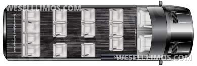 2024 Auto Elite 15 Passenger Coach Large Legroom Mercedes-Benz Sprinter