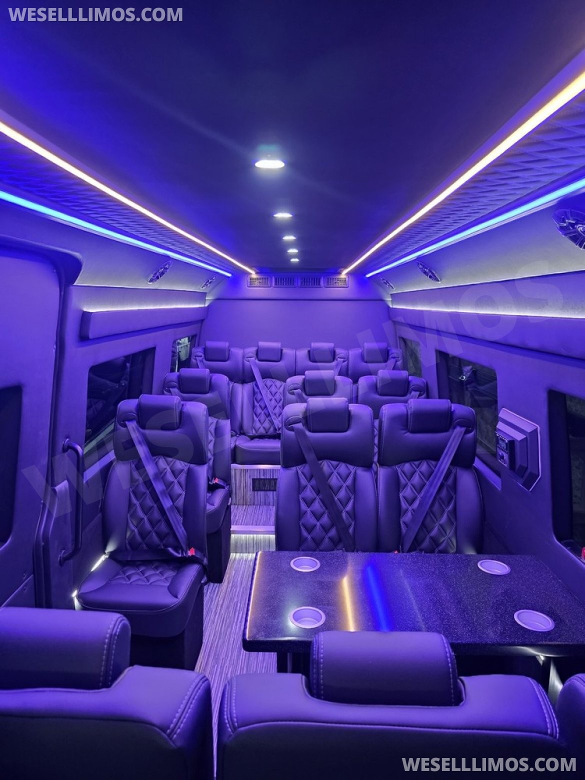 Executive Shuttle for sale: 2024 Mercedes-Benz Sprinter 3500 by Global Motor Coach