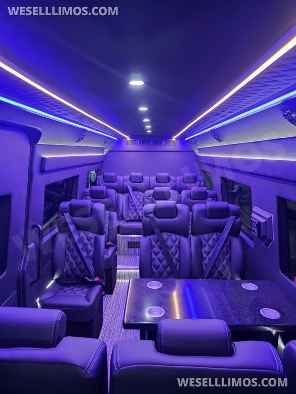 2024 Global Motor Coach Mercedes-Benz Sprinter 3500 Corporate Shuttle