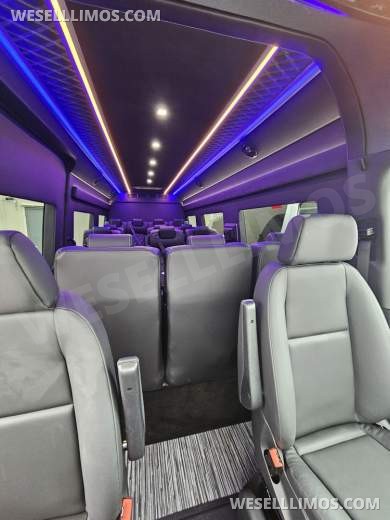 2024 Global Motor Coach Mercedes-Benz Sprinter 3500 Corporate Shuttle