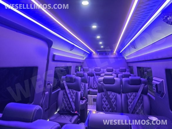 2024 Global Motor Coach Mercedes-Benz Sprinter 3500 Corporate Shuttle