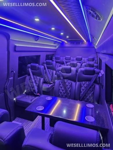 2024 Global Motor Coach Mercedes-Benz Sprinter 3500 Corporate Shuttle