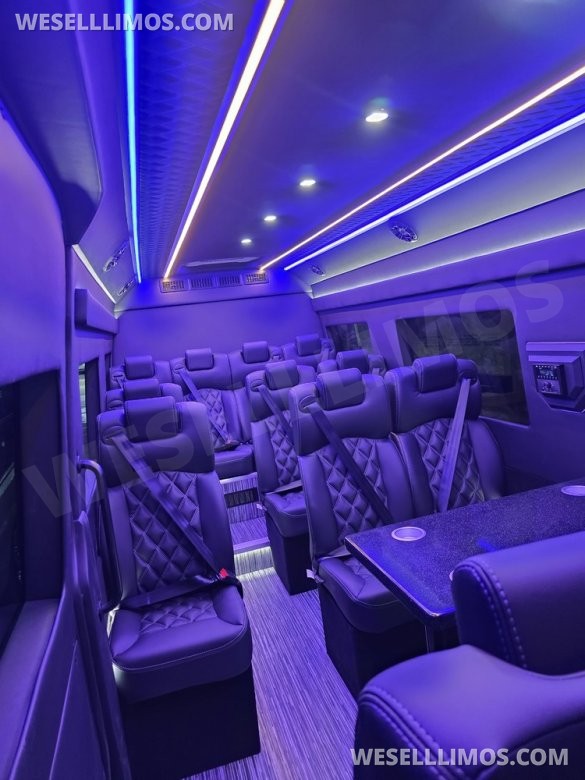 2024 Global Motor Coach Mercedes-Benz Sprinter 3500 Corporate Shuttle