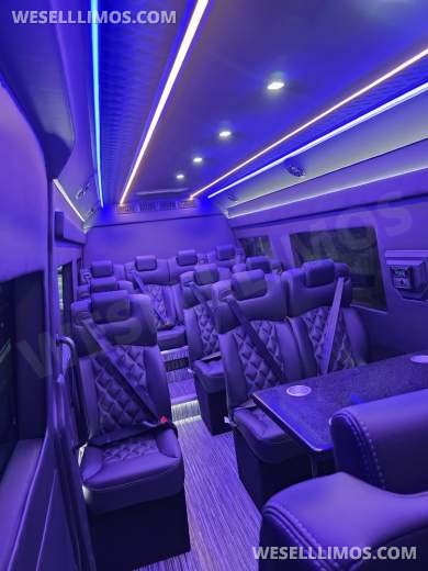 2024 Global Motor Coach Mercedes-Benz Sprinter 3500 Corporate Shuttle