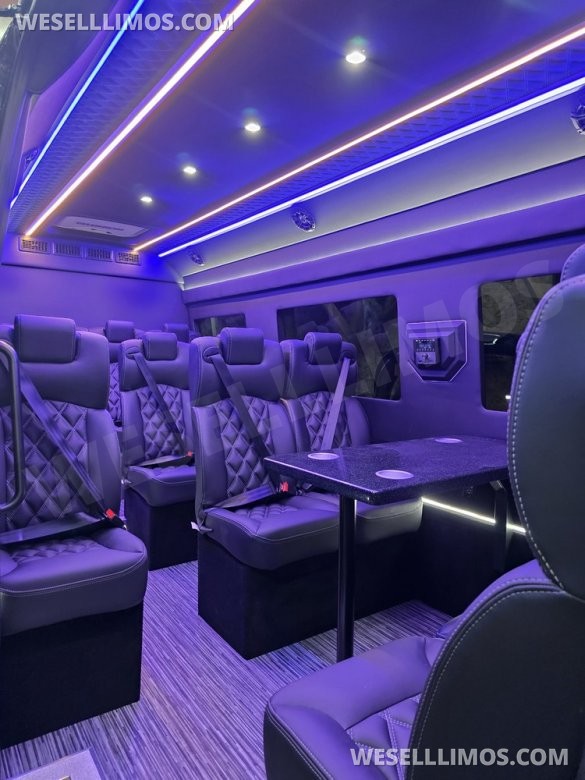 2024 Global Motor Coach Mercedes-Benz Sprinter 3500 Corporate Shuttle