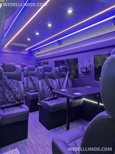 2024 Global Motor Coach Mercedes-Benz Sprinter 3500 Corporate Shuttle