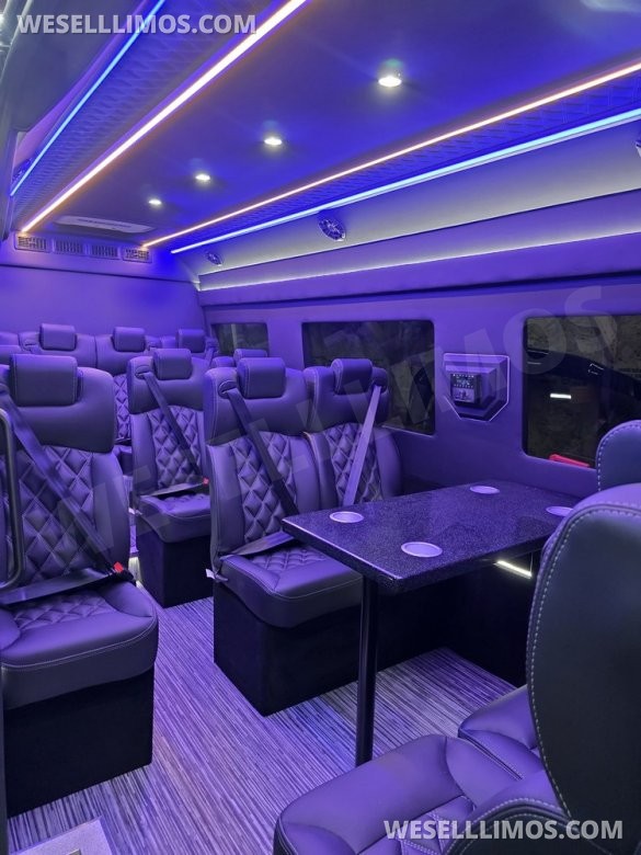2024 Global Motor Coach Mercedes-Benz Sprinter 3500 Corporate Shuttle