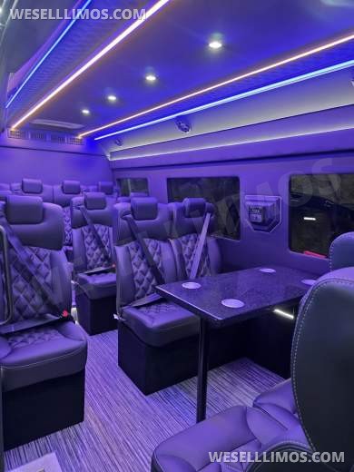 2024 Global Motor Coach Mercedes-Benz Sprinter 3500 Corporate Shuttle