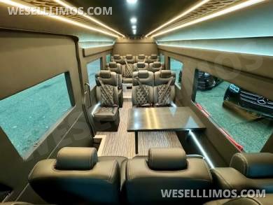 2024 Global Motor Coach Mercedes-Benz Sprinter 3500 Corporate Shuttle