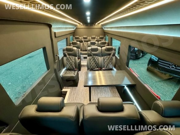 2024 Global Motor Coach Mercedes-Benz Sprinter 3500 Corporate Shuttle