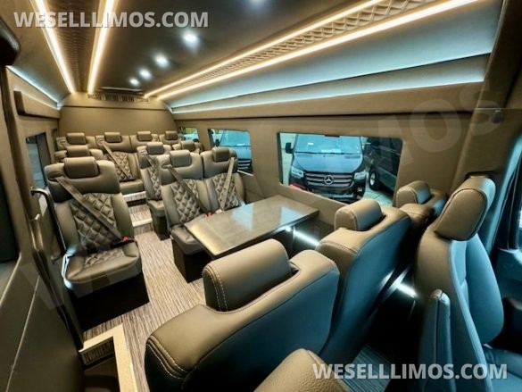 2024 Global Motor Coach Mercedes-Benz Sprinter 3500 Corporate Shuttle