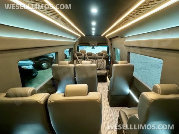2024 Global Motor Coach Mercedes-Benz Sprinter 3500 Corporate Shuttle