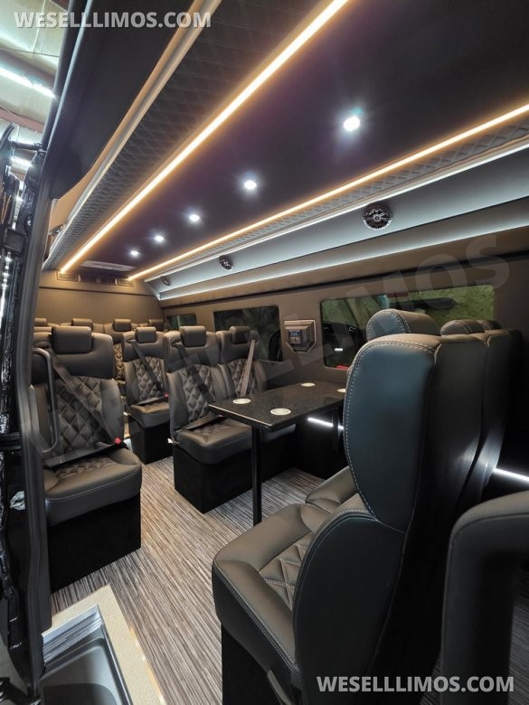 2024 Global Motor Coach Mercedes-Benz Sprinter 3500 Corporate Shuttle