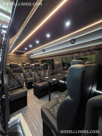 2024 Global Motor Coach Mercedes-Benz Sprinter 3500 Corporate Shuttle