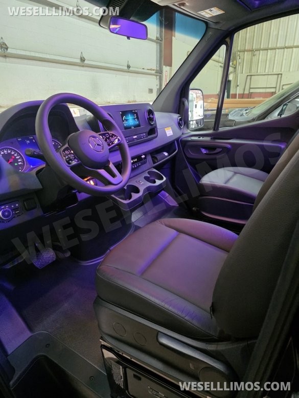 2024 Global Motor Coach Mercedes-Benz Sprinter 3500 Corporate Shuttle