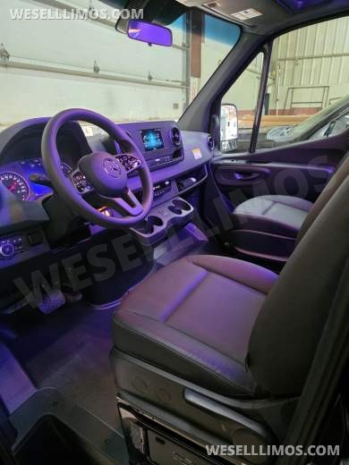 2024 Global Motor Coach Mercedes-Benz Sprinter 3500 Corporate Shuttle