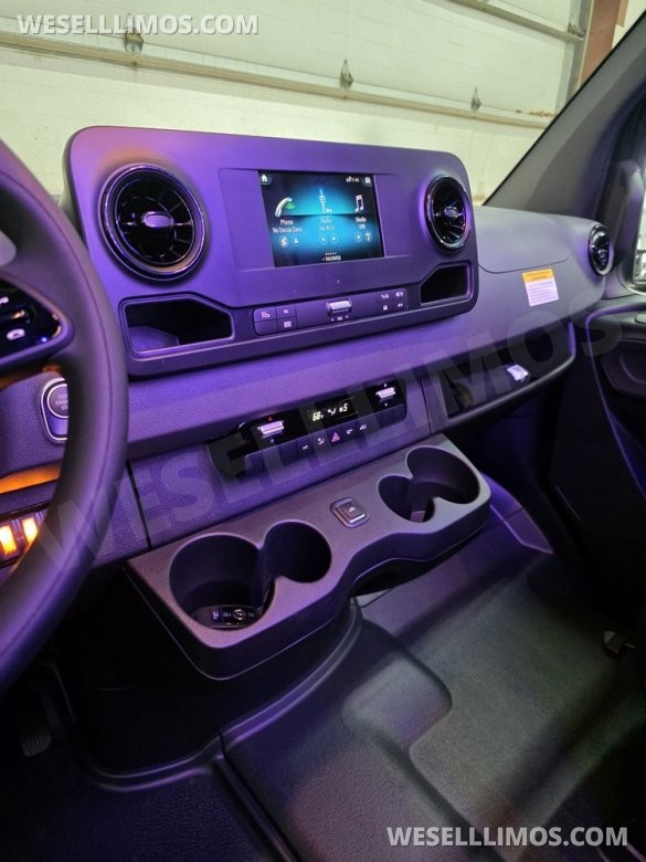 2024 Global Motor Coach Mercedes-Benz Sprinter 3500 Corporate Shuttle