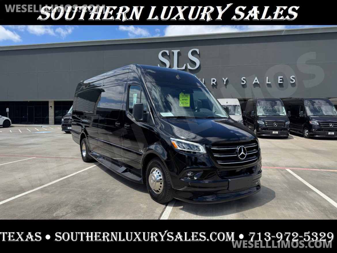 Sprinter for sale: 2025 Mercedes-Benz Executive Shuttle 15 Passenger 170" by Midwest