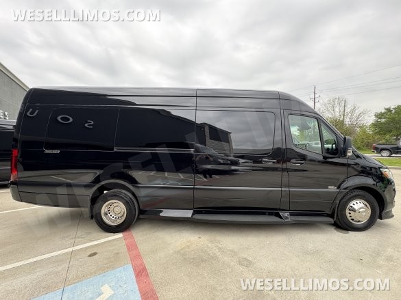 2025 Mercedes-Benz Executive Shuttle 15 Passenger Sprinter for Sale in Cypress, TX - Photo 2