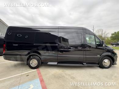 2025 Mercedes-Benz Executive Shuttle 15 Passenger Sprinter for Sale in Cypress, TX - Photo 2