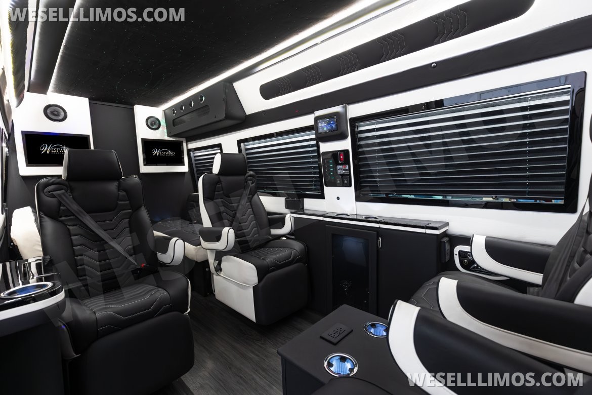 CEO SUV Mobile Office for sale: 2025 Mercedes-Benz Sprinter 3500 Business Class 170" by Westwind Coachworks