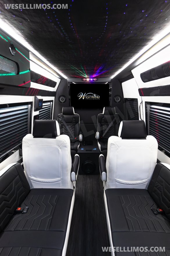 2025 Westwind Coachworks Mercedes-Benz Sprinter 3500 Business Class CEO SUV Mobile Office