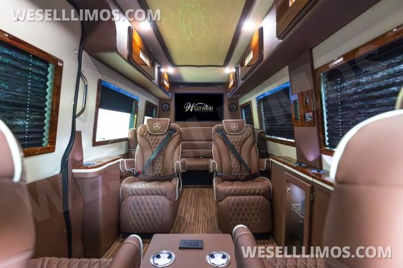 2024 Westwind Coachworks Mercedes-Benz Sprinter 3500 Business Class CEO SUV Mobile Office