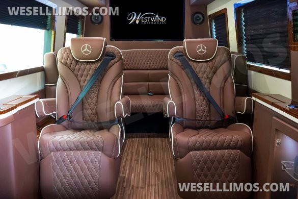 2024 Westwind Coachworks Mercedes-Benz Sprinter 3500 Business Class CEO SUV Mobile Office