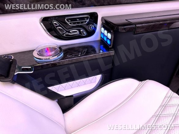 2024 Maybach Trim Leather Seating Heat Cool Massage Auto Elite MB Sprinter Road Liner Limousine