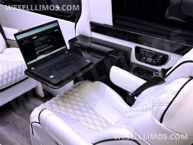 2024 Maybach Trim Leather Seating Heat Cool Massage Auto Elite MB Sprinter Road Liner Limousine
