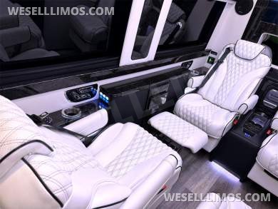 2024 Maybach Trim Leather Seating Heat Cool Massage Auto Elite MB Sprinter Road Liner Limousine