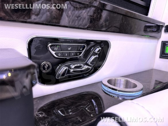 2024 Maybach Trim Leather Seating Heat Cool Massage Auto Elite MB Sprinter Road Liner Limousine