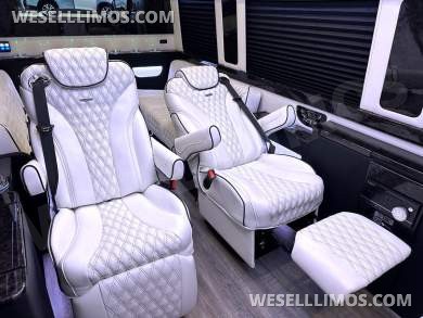 2024 Maybach Trim Leather Seating Heat Cool Massage Auto Elite MB Sprinter Road Liner Limousine