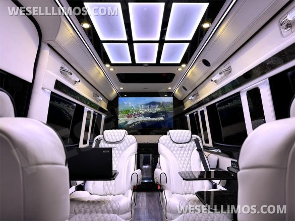 2024 Maybach Trim Leather Seating Heat Cool Massage Auto Elite MB Sprinter Road Liner Limousine