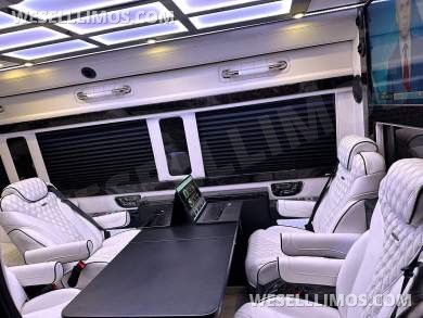 2024 Maybach Trim Leather Seating Heat Cool Massage Auto Elite MB Sprinter Road Liner Limousine