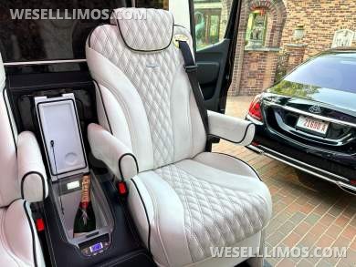 2024 Maybach Trim Leather Seating Heat Cool Massage Auto Elite MB Sprinter Road Liner Limousine