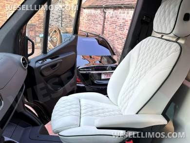 2024 Maybach Trim Leather Seating Heat Cool Massage Auto Elite MB Sprinter Road Liner Limousine
