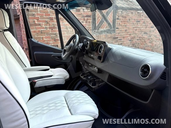 2024 Maybach Trim Leather Seating Heat Cool Massage Auto Elite MB Sprinter Road Liner Limousine