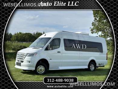 2025 AWD Eco Revolution Heat and Massage Seats Solar Power Auto Elite Mercedes-Benz Sprinter