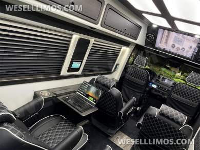 2025 AWD Eco Revolution Heat and Massage Seats Solar Power Auto Elite Mercedes-Benz Sprinter