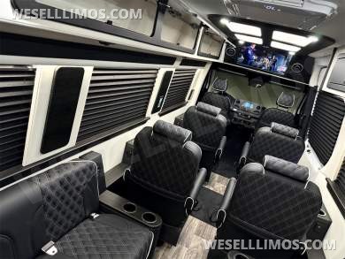 2025 AWD Eco Revolution Heat and Massage Seats Solar Power Auto Elite Mercedes-Benz Sprinter